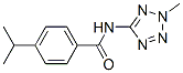 Benzamide, 4-(1-methylethyl)-n-(2-methyl-2h-tetrazol-5-yl)-(9ci)Structure,678542-50-2Structure Benzamide, 4-(1-methylethyl)-n-(2-methyl-2h-tetrazol-5-yl)-(9ci) Structure,678542-50-2Structure
