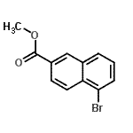 5-溴-2-萘甲酸甲酯結構式_67878-76-6結構式