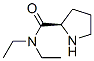 2-Pyrrolidinecarboxamide,n,n-diethyl-,(2r)-(9ci) Structure,681032-78-0Structure