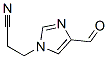1H-imidazole-1-propanenitrile, 4-formyl- (9ci) Structure,681235-10-9Structure