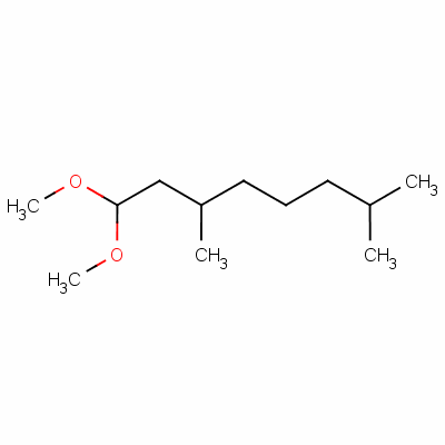 1,1-Dimethoxy-3,7-dimethyloctaneStructure,68141-23-1Structure 1,1-Dimethoxy-3,7-dimethyloctane Structure,68141-23-1Structure