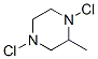 1,4-二氯-2-甲基-哌嗪結(jié)構(gòu)式_6830-32-6結(jié)構(gòu)式