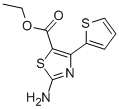 2-Amino-4-(2-thienyl)-5- thiazolecarboxylic acid ethyl esterStructure,68301-52-0Structure 2-Amino-4-(2-thienyl)-5- thiazolecarboxylic acid ethyl ester Structure,68301-52-0Structure