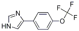 4-(4-Trifluoromethoxyphenyl)imidazoleStructure,684221-40-7Structure 4-(4-Trifluoromethoxyphenyl)imidazole Structure,684221-40-7Structure