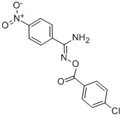 N-(4-chlorobenzoyloxy)-4-nitrobenzimidamideStructure,68451-89-8Structure N-(4-chlorobenzoyloxy)-4-nitrobenzimidamide Structure,68451-89-8Structure