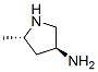 3-Pyrrolidinamine,5-methyl-,(3s,5s)-(9ci)Structure,684644-42-6Structure 3-Pyrrolidinamine,5-methyl-,(3s,5s)-(9ci) Structure,684644-42-6Structure