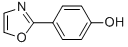 4-(Oxazol-2-yl)phenolStructure,68535-56-8Structure 4-(Oxazol-2-yl)phenol Structure,68535-56-8Structure