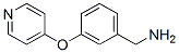 Benzenemethanamine, 3-(4-pyridinyloxy)-(9ci)Structure,685533-75-9Structure Benzenemethanamine, 3-(4-pyridinyloxy)-(9ci) Structure,685533-75-9Structure