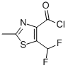 4-Thiazolecarbonyl chloride, 5-(difluoromethyl)-2-methyl-(9ci)Structure,685565-98-4Structure 4-Thiazolecarbonyl chloride, 5-(difluoromethyl)-2-methyl-(9ci) Structure,685565-98-4Structure