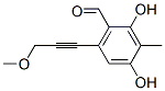 Benzaldehyde, 2,4-dihydroxy-6-(3-methoxy-1-propynyl)-3-methyl-(9ci)Structure,685895-62-9Structure Benzaldehyde, 2,4-dihydroxy-6-(3-methoxy-1-propynyl)-3-methyl-(9ci) Structure,685895-62-9Structure