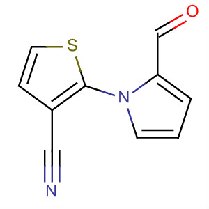2-(2-甲?；?1H-吡咯-1-基)噻吩-3-甲腈結(jié)構(gòu)式_68593-68-0結(jié)構(gòu)式