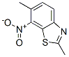 Benzothiazole, 2,6-dimethyl-7-nitro-(9ci) Structure,686747-48-8Structure