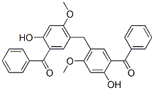 5,5-Methylenebis(2-hydroxy-4-methoxybenzophenone)Structure,68716-15-4Structure 5,5-Methylenebis(2-hydroxy-4-methoxybenzophenone) Structure,68716-15-4Structure