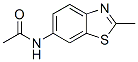Acetamide, n-(2-methyl-6-benzothiazolyl)-(9ci)Structure,68867-19-6Structure Acetamide, n-(2-methyl-6-benzothiazolyl)-(9ci) Structure,68867-19-6Structure