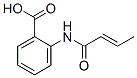 Benzoic acid, 2-[[(2e)-1-oxo-2-butenyl]amino]-(9ci) Structure,689299-05-6Structure