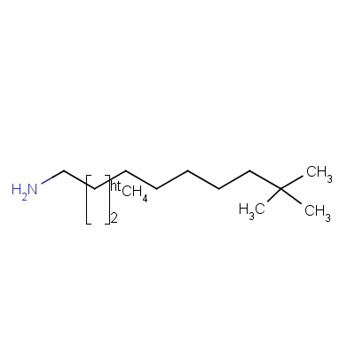 C12-14-叔烷基胺結構式_68955-53-3結構式