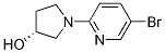 (R)-1-(5-溴-吡啶-2-基)-吡咯烷-3-醇結構式_690265-87-3結構式