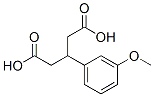 3-(3-甲氧基苯基)-戊二酸結(jié)構(gòu)式_69061-62-7結(jié)構(gòu)式