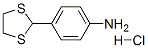 4-(1,3-Dithiolan-2-yl)aniline hydrochlorideStructure,690632-79-2Structure 4-(1,3-Dithiolan-2-yl)aniline hydrochloride Structure,690632-79-2Structure