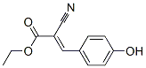 2-Propenoic acid, 2-cyano-3-(4-hydroxyphenyl)-, ethyl esterStructure,6935-44-0Structure 2-Propenoic acid, 2-cyano-3-(4-hydroxyphenyl)-, ethyl ester Structure,6935-44-0Structure