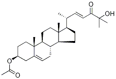 (3Beta,22e)-3,25-dihydroxy-cholesta-5,22-dien-24-one 3-acetateStructure,69425-74-7Structure (3Beta,22e)-3,25-dihydroxy-cholesta-5,22-dien-24-one 3-acetate Structure,69425-74-7Structure