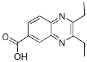 6-Quinoxalinecarboxylicacid,2,3-diethyl-(9ci)Structure,694506-87-1Structure 6-Quinoxalinecarboxylicacid,2,3-diethyl-(9ci) Structure,694506-87-1Structure