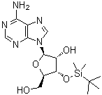 3-O-tert-butyldimethylsilyladenosineStructure,69504-14-9Structure 3-O-tert-butyldimethylsilyladenosine Structure,69504-14-9Structure