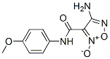 1,2,5-Oxadiazole-3-carboxamide,4-amino-n-(4-methoxyphenyl)-,2-oxide(9ci)Structure,696607-68-8Structure 1,2,5-Oxadiazole-3-carboxamide,4-amino-n-(4-methoxyphenyl)-,2-oxide(9ci) Structure,696607-68-8Structure