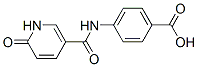 Benzoic acid, 4-[[(1,6-dihydro-6-oxo-3-pyridinyl)carbonyl]amino]-(9ci) Structure,697257-15-1Structure