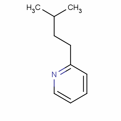 2-(3-甲基丁基)-吡啶結(jié)構(gòu)式_6973-66-6結(jié)構(gòu)式