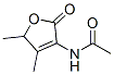 (9ci)-n-(2,5-二氫-4,5-二甲基-2-氧代-3-呋喃)-乙酰胺結(jié)構(gòu)式_697797-05-0結(jié)構(gòu)式