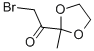 Ethanone, 2-bromo-1-(2-methyl-1,3-dioxolan-2-yl)-(9ci)Structure,69924-67-0Structure Ethanone, 2-bromo-1-(2-methyl-1,3-dioxolan-2-yl)-(9ci) Structure,69924-67-0Structure