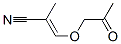 2-Propenenitrile, 2-methyl-3-(2-oxopropoxy)-(9ci)Structure,70013-00-2Structure 2-Propenenitrile, 2-methyl-3-(2-oxopropoxy)-(9ci) Structure,70013-00-2Structure