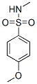 4-甲氧基-N-甲基苯磺胺結(jié)構(gòu)式_7010-86-8結(jié)構(gòu)式