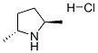 (-)-(2R,5r)-2,5-dimethylpyrrolidine hydrochlorideStructure,70144-18-2Structure (-)-(2R,5r)-2,5-dimethylpyrrolidine hydrochloride Structure,70144-18-2Structure