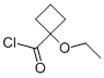 Cyclobutanecarbonyl chloride, 1-ethoxy-(9ci) Structure,70339-22-9Structure