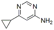 6-Cyclopropyl-4-pyrimidinamineStructure,7043-08-5Structure 6-Cyclopropyl-4-pyrimidinamine Structure,7043-08-5Structure