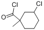 Cyclohexanecarbonyl chloride, 3-chloro-1-methyl-(9ci)Structure,70586-23-1Structure Cyclohexanecarbonyl chloride, 3-chloro-1-methyl-(9ci) Structure,70586-23-1Structure