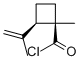 Cyclobutanecarbonyl chloride, 1-methyl-2-(1-methylethenyl)-, cis-(9ci) Structure,70645-45-3Structure