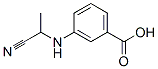 Benzoic acid, 3-[(1-cyanoethyl)amino]-(9ci) Structure,70667-83-3Structure