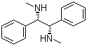 (1S,2S)-(-)-N,N-二甲基-1,2-二苯基-1,2-乙烷 二胺結(jié)構(gòu)式_70749-06-3結(jié)構(gòu)式