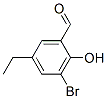 Benzaldehyde, 3-bromo-5-ethyl-2-hydroxy-(9ci)Structure,708209-58-9Structure Benzaldehyde, 3-bromo-5-ethyl-2-hydroxy-(9ci) Structure,708209-58-9Structure