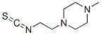 Piperazine, 1-(2-isothiocyanatoethyl)-4-methyl-(9ci)Structure,70825-74-0Structure Piperazine, 1-(2-isothiocyanatoethyl)-4-methyl-(9ci) Structure,70825-74-0Structure