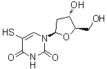 5-疏基-2-脫氧尿苷結(jié)構(gòu)式_7085-54-3結(jié)構(gòu)式