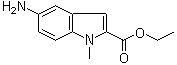 1H-Indole-2-carboxylic acid, 5-amino-1-methyl-, ethyl esterStructure,71056-58-1Structure 1H-Indole-2-carboxylic acid, 5-amino-1-methyl-, ethyl ester Structure,71056-58-1Structure