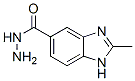 1H-benzimidazole-5-carboxylicacid,2-methyl-,hydrazide(9ci)Structure,713-17-7Structure 1H-benzimidazole-5-carboxylicacid,2-methyl-,hydrazide(9ci) Structure,713-17-7Structure