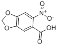 6-Nitro-1,3-benzodioxole-5-carboxylicacidStructure,716-32-5Structure 6-Nitro-1,3-benzodioxole-5-carboxylicacid Structure,716-32-5Structure