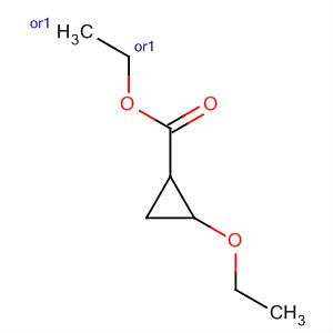 Cyclopropanecarboxylic acid, 2-ethoxy-, ethyl ester, (1r,2s)-rel-Structure,71666-09-6Structure Cyclopropanecarboxylic acid, 2-ethoxy-, ethyl ester, (1r,2s)-rel- Structure,71666-09-6Structure