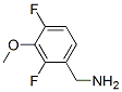 Benzenemethanamine, 2,4-difluoro-3-methoxy-(9ci)Structure,717094-51-4Structure Benzenemethanamine, 2,4-difluoro-3-methoxy-(9ci) Structure,717094-51-4Structure