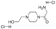 2-氨基-1-[4-(2-羥基乙基)-哌嗪-1-基]-乙酮雙鹽酸鹽結(jié)構(gòu)式_717904-39-7結(jié)構(gòu)式